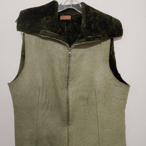 Roberta Freymann shearling vest!